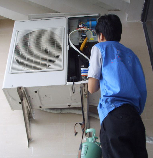 海勃湾空调开机无反应维修